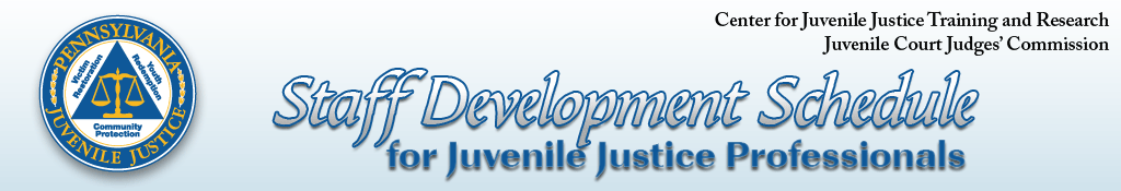 JCJC Staff Development Schedule
